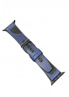 Mey İthalat®  Watch 45mm Buff Deri Kordon - Lacivert
