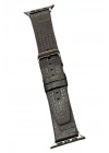Mey İthalat®  Watch 45mm Buff Deri Kordon - Siyah
