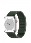 Mey İthalat®  Watch 45mm Carbon Steel Kordon - Koyu Yeşil