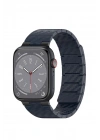 Mey İthalat®  Watch 45mm Carbon Steel Kordon - Lacivert
