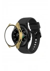 Mey İthalat®  Watch 5 Pro 45mm Wall Camlı Kasa Ekran Koruyucu - Gold