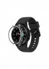 Mey İthalat®  Watch 5 Pro 45mm Wall Camlı Kasa Ekran Koruyucu - Şeffaf