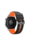 Mey İthalat®   Watch Ultra 49mm Minoc Kordon - Siyah-Turuncu
