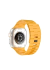 Mey İthalat®   Watch Ultra 49mm Wowen Kordon - Sarı