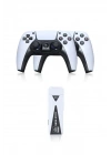 Mey İthalat®  Y5 64GB Android Dual Pad 4K Game Stick - Beyaz