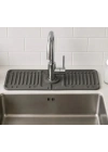 Mutfak Banyo Lavabo Kenarı Silikon Mat Gri (5468)