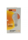 NİSALUCE EAMP-074/BK 9+2W E27 BEYAZ-KIRMIZI LED AMPUL (5468)