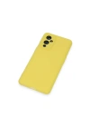 One Plus 9 Kılıf Nano içi Kadife Silikon - Sarı