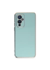 One Plus 9 Kılıf Volet Silikon - Açık Yeşil