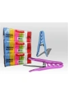 PLASTİK ORKİDE MANDAL 144 PARÇA (5468)