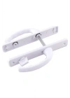 POŞETLİ BANYO-WC - KİLİTLİ BEYAZ PVC KAPI KOLU (5468)