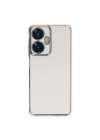 Realme C55 Kılıf Volet Silikon - Beyaz