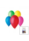 RENKLİ KLASİK BALON 10 İNÇ - 26CM - 100PCS (5468)