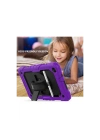 Samsung Galaxy T290 Tab A 8 Kılıf Pars Tablet Kapak - Mor