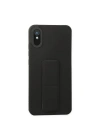 Xiaomi Redmi 9A Kılıf Mega Standlı Silikon - Siyah
