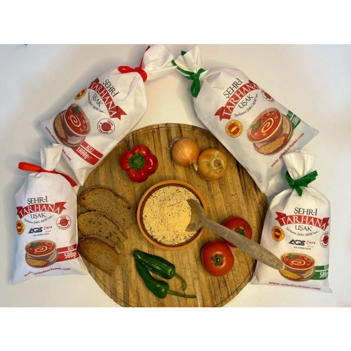 Tarhana Uşak 500gr – Acılı