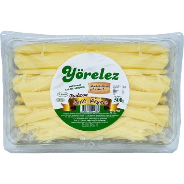 Trabzon Telli Peynir Kase (500G)