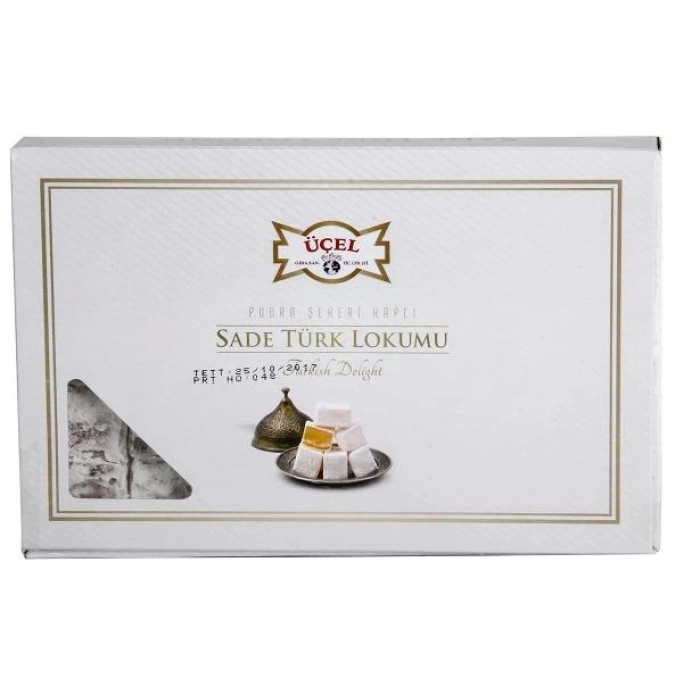 Üçel Sade Lüks Lokum 500g