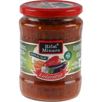 Rifat Minare Lutenitsa Acı Sos 540 gr