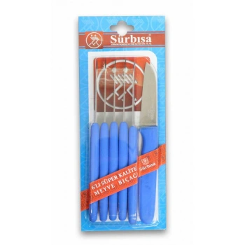 Sürbısa Sürmene Meyve Bıçağı 6lı 61007