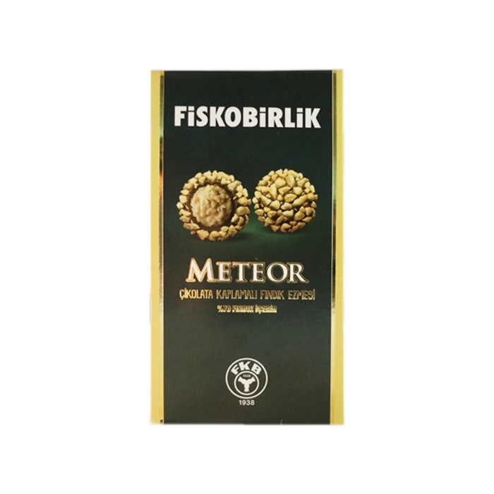 Fiskobirlik Meteor Çikolata Kaplı Fındık Ezmesi 100 gr