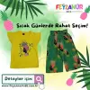 Kız Çocuk - T-shirt & Eşofman Alt-Üst Takım