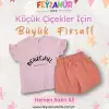 Kız Çocuk - T-shirt & Şort Alt-Üst Takım
