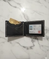 Hakiki Deri Cüzdan Katlanır Kartlık