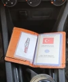 Hakiki Deri Ruhsatlık Erkek Kadın Cüzdan