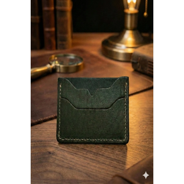 Hakiki Deri Cüzdan Kartlık