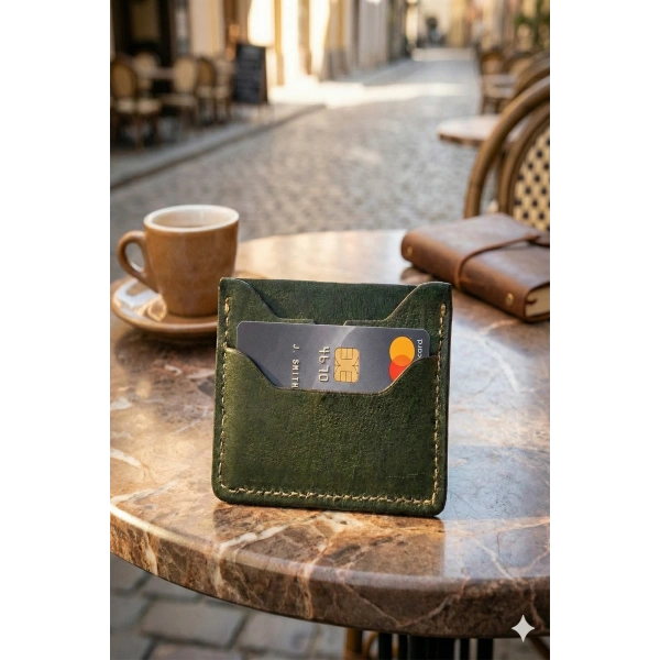 Hakiki Deri Cüzdan Kartlık