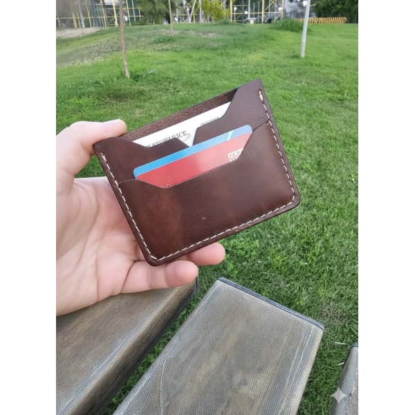Hakiki Deri Cüzdan Kartlık