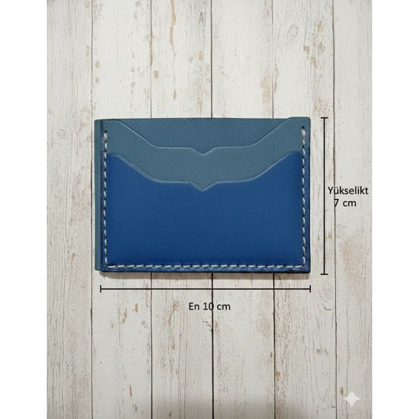 Hakiki Deri Cüzdan Katlanır Kartlık