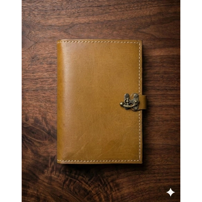 El Yapımı Deri Tablet Organizer Kılıfı – 8.5 İnç Tablet Uyumlu