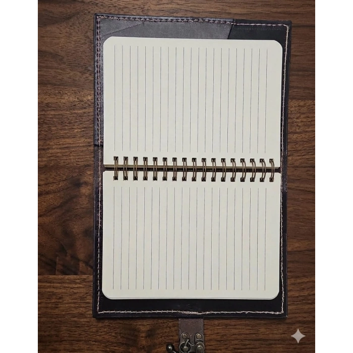 El Yapımı Deri Tablet Organizer Kılıfı – 8.5 İnç Tablet Uyumlu