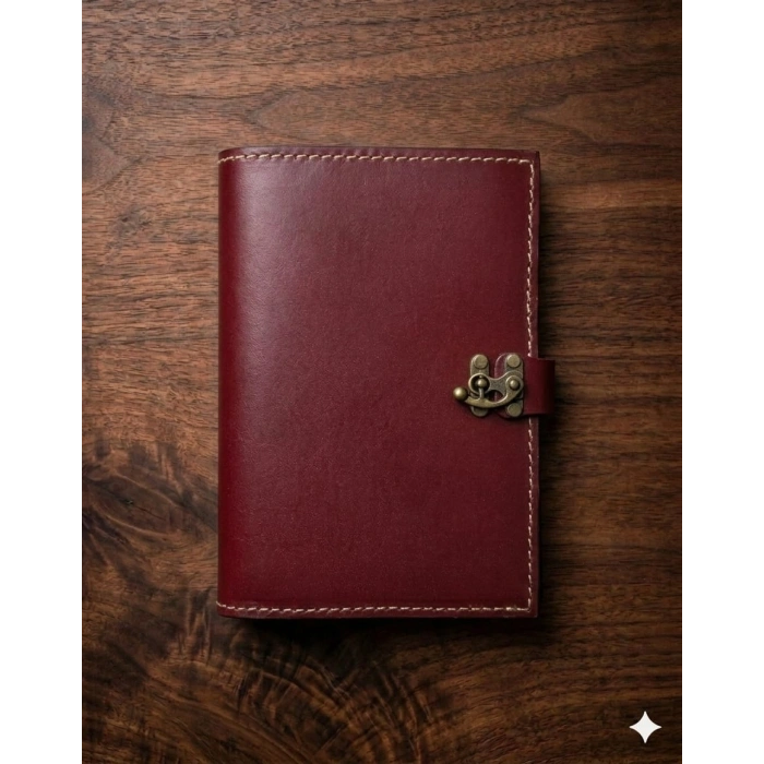El Yapımı Deri Tablet Organizer Kılıfı – 8.5 İnç Tablet Uyumlu