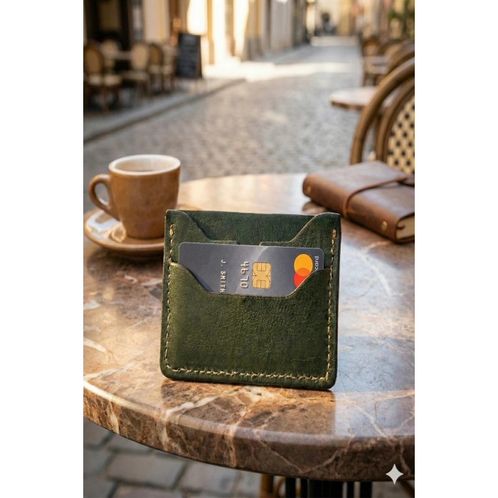 Hakiki Deri Cüzdan Kartlık