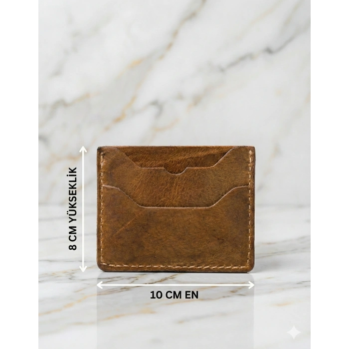 Hakiki Deri Cüzdan Kartlık