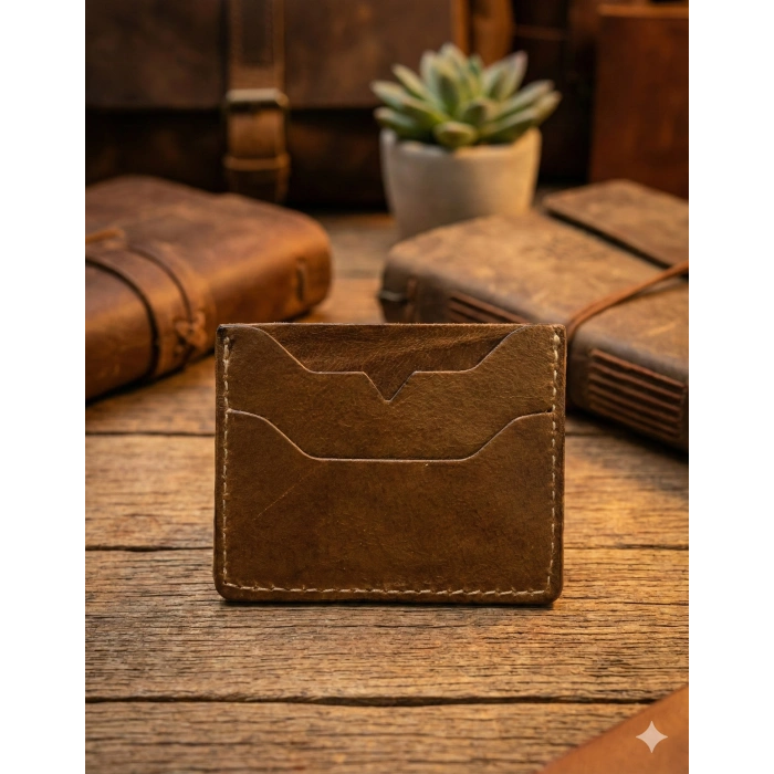 Hakiki Deri Cüzdan Kartlık