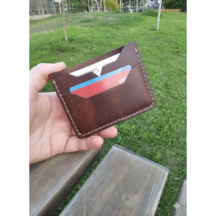 Hakiki Deri Cüzdan Kartlık