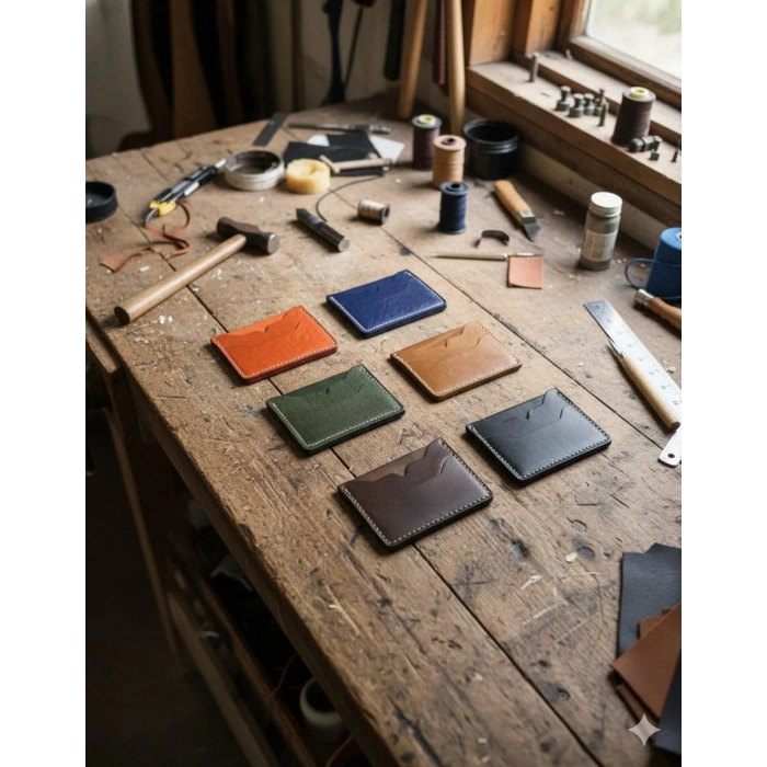 Hakiki Deri Cüzdan Kartlık