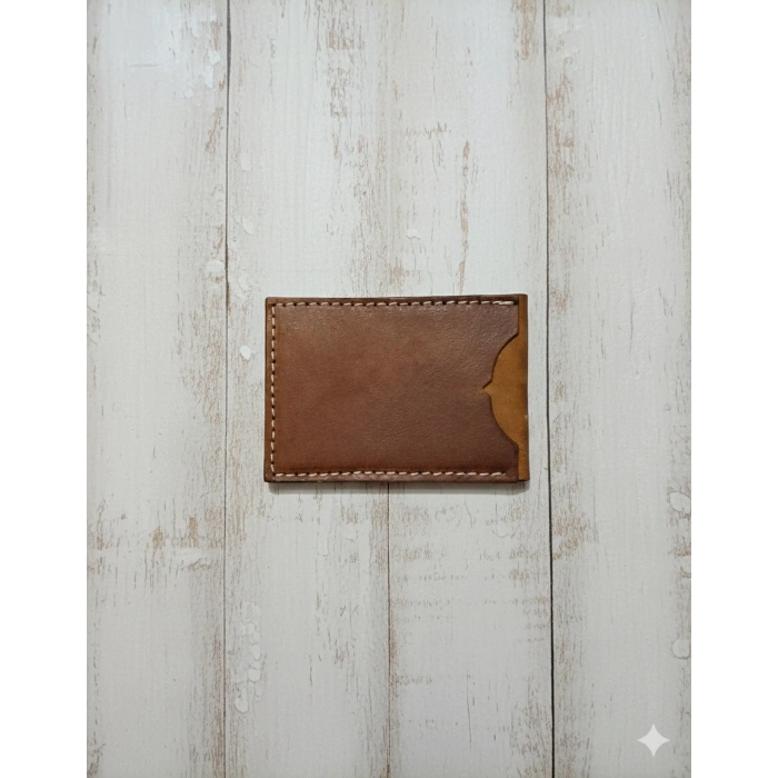 Hakiki Deri Cüzdan Katlanır Kartlık