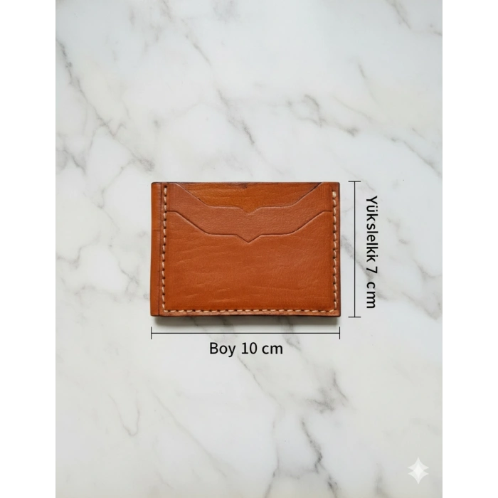 Hakiki Deri Cüzdan Katlanır Kartlık