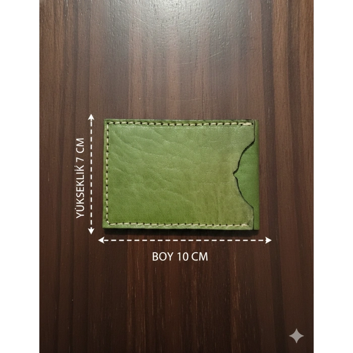 Hakiki Deri Cüzdan Katlanır Kartlık