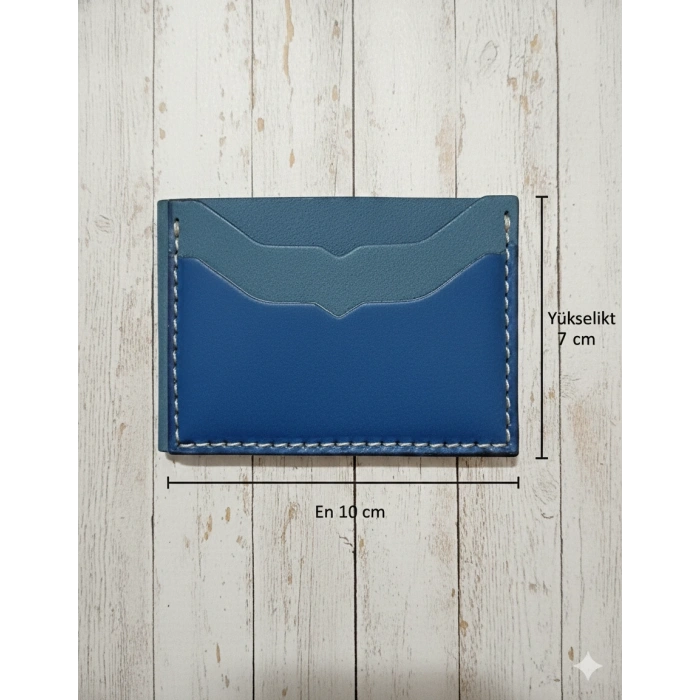Hakiki Deri Cüzdan Katlanır Kartlık