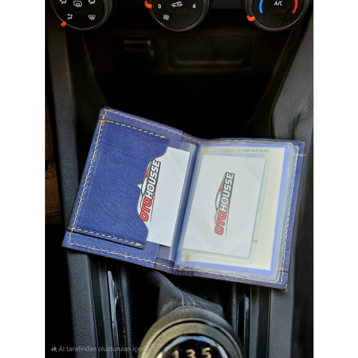 Hakiki Deri Ruhsatlık Erkek Kadın Cüzdan