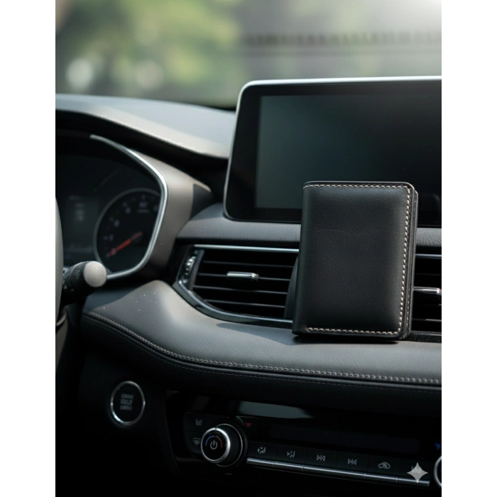 Hakiki Deri Ruhsatlık Erkek Kadın Cüzdan