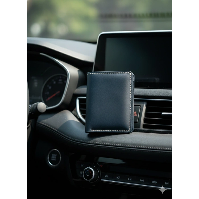 Hakiki Deri Ruhsatlık Erkek Kadın Cüzdan