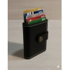 Hakiki Deri Mekanizmalı Akıllı Cüzdan Kartlık