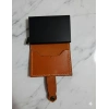 Hakiki Deri Mekanizmalı Akıllı Cüzdan Kartlık